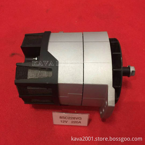 12V 220A Alternator For Case New Holland 8SC2282V 8SC2282VG 87592254